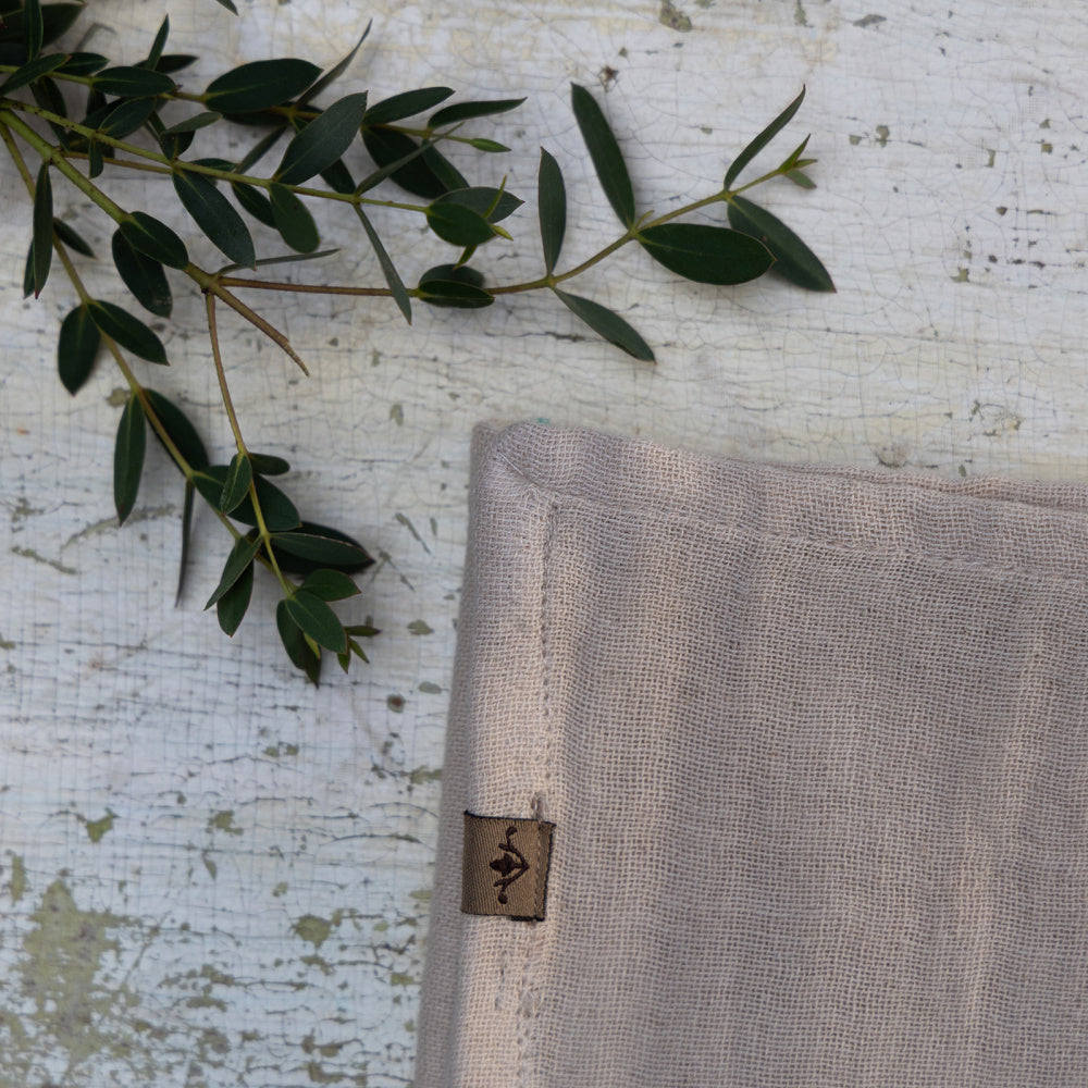 Tøyserviett 4 pk - Beige