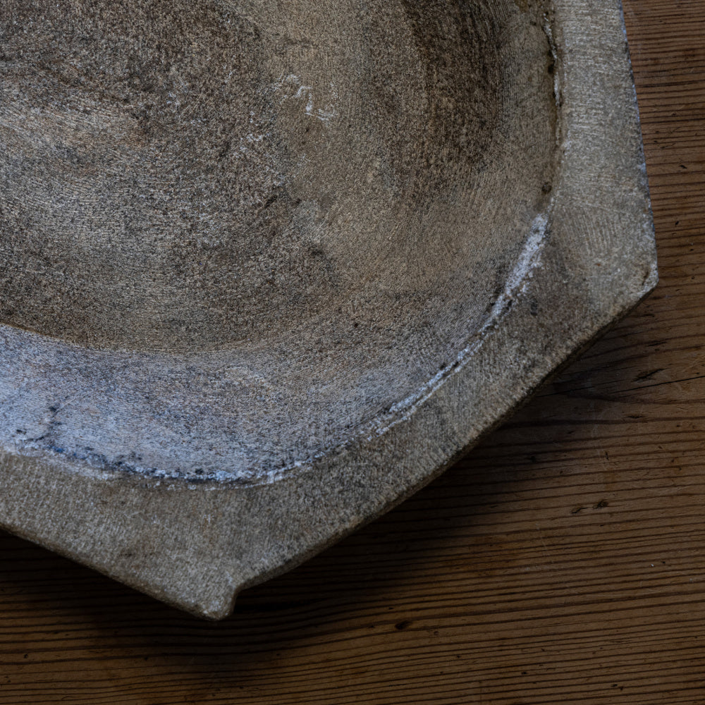 Vintage stort marmorfat #2