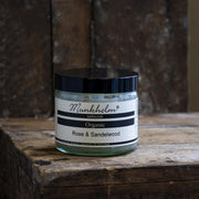 Organisk saltscrub - Rose & Sandelwood