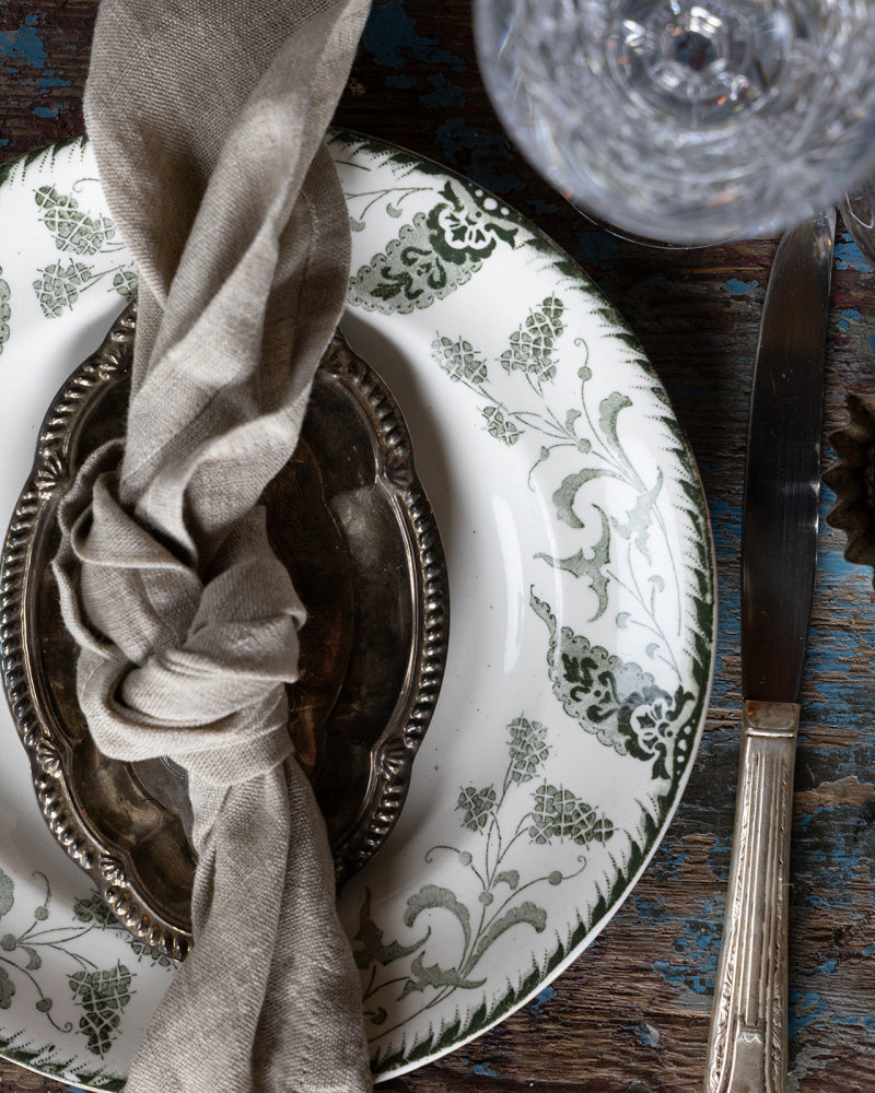 Linserviett 4 pk - Beige