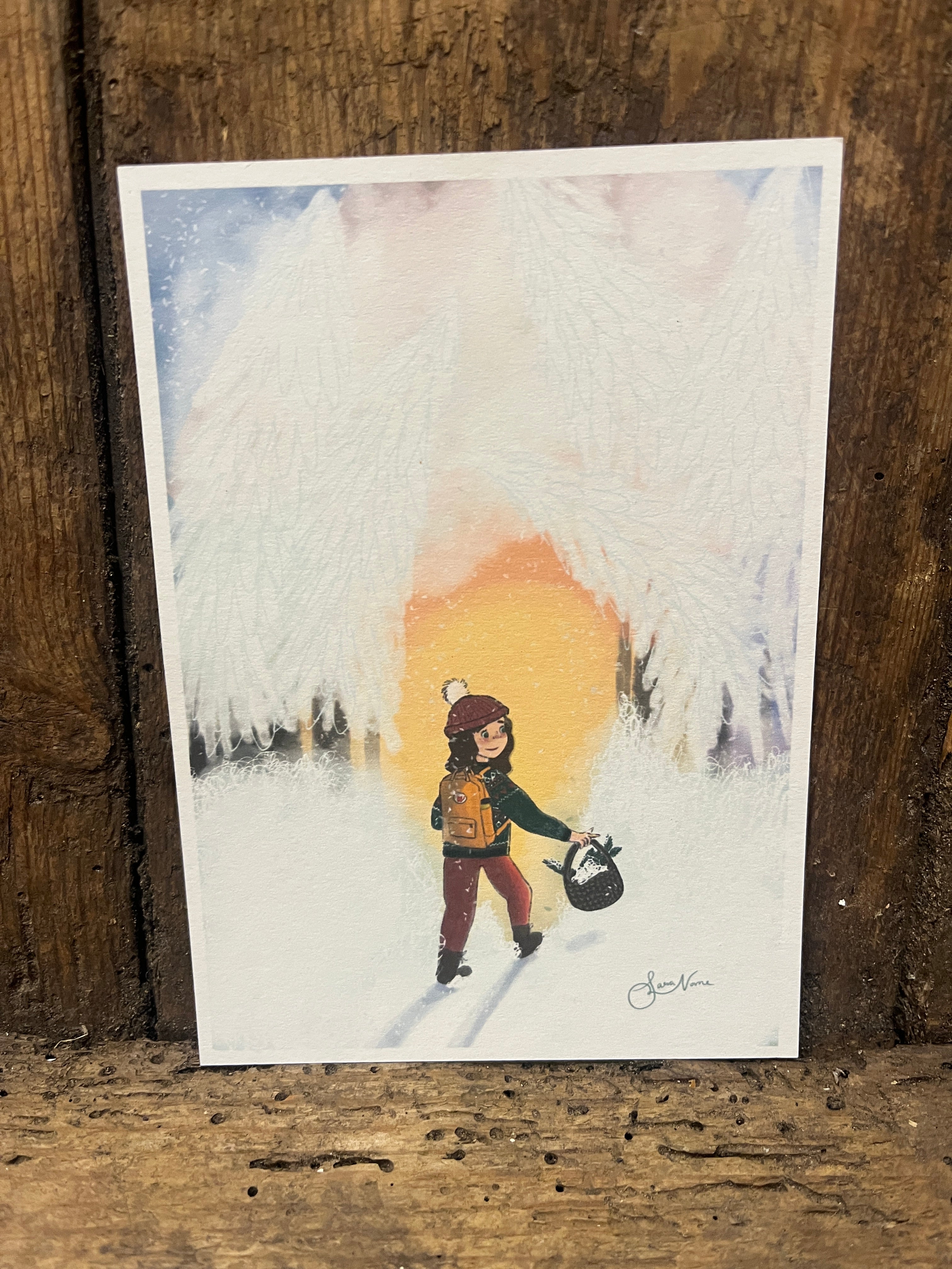 vinter-julekort