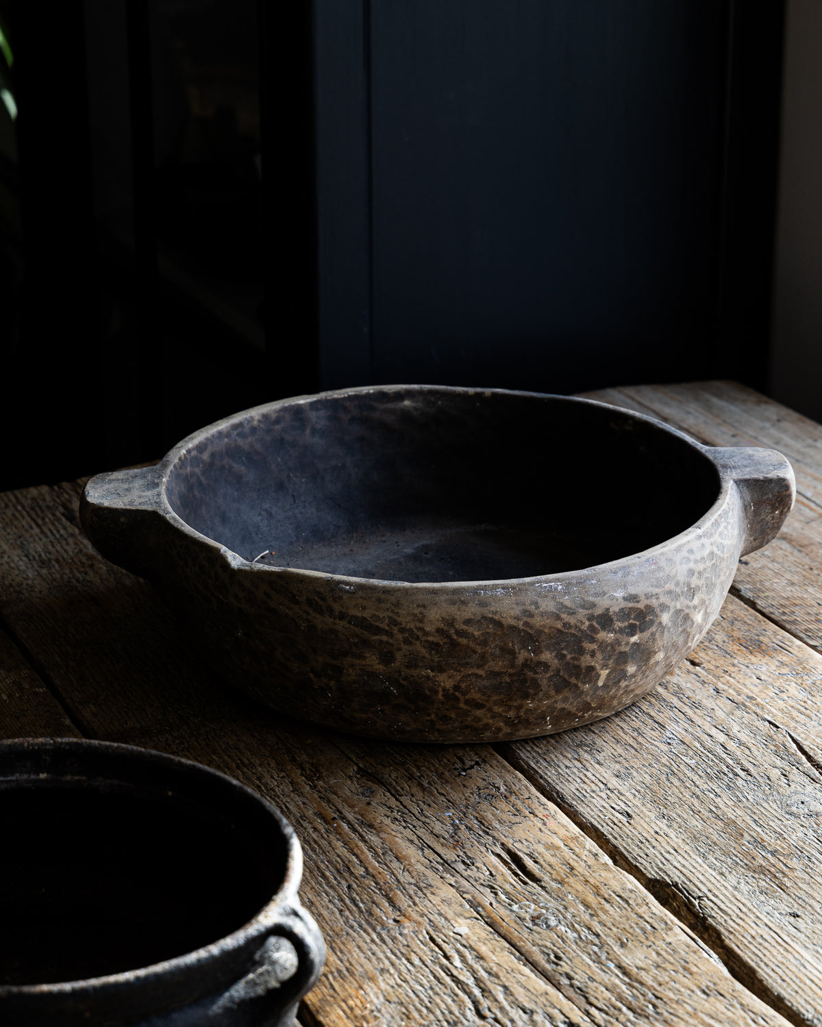 Stort vintage stenfat #10