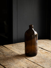 Brun glassflaske 22cm