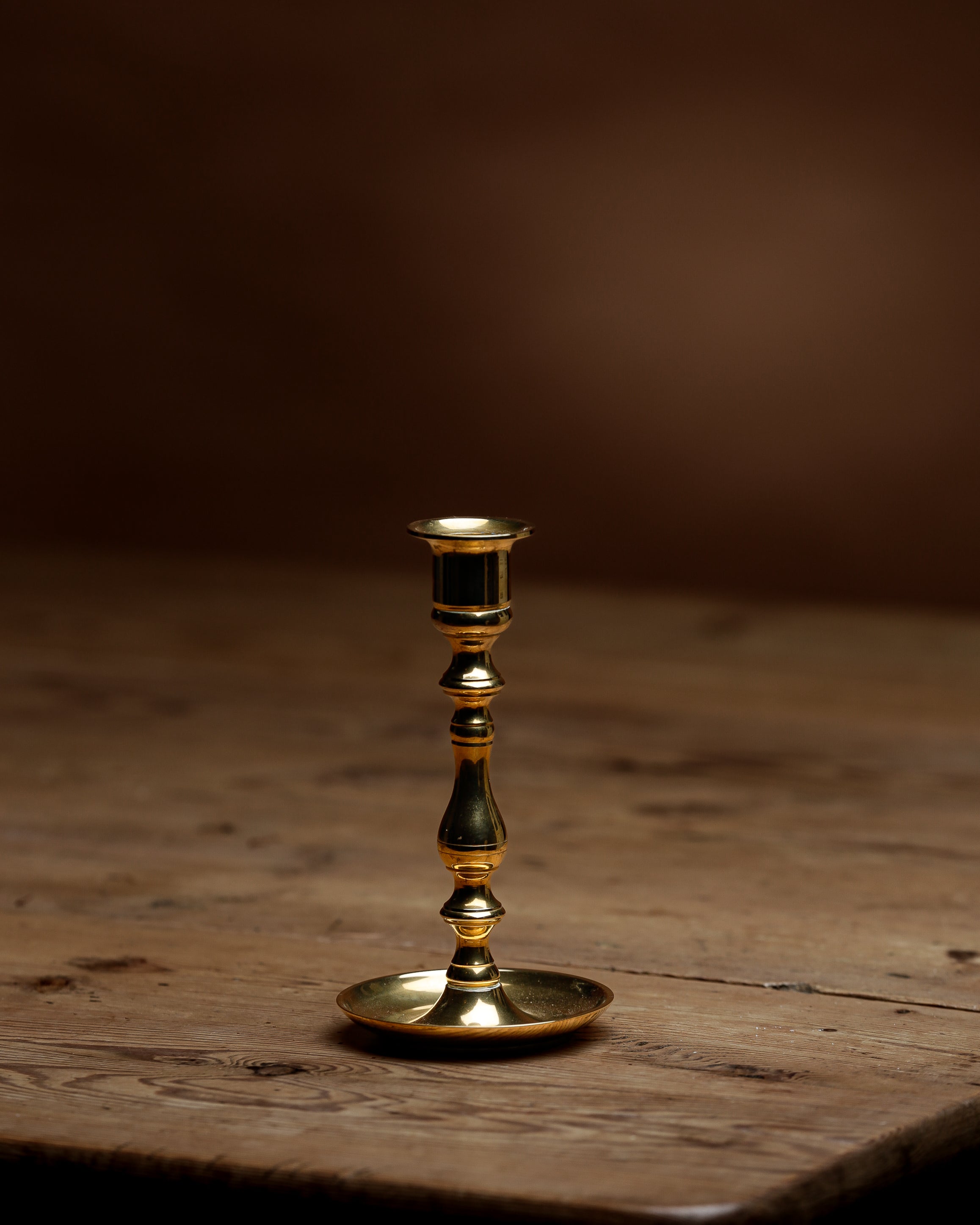 Messinglysestake #20