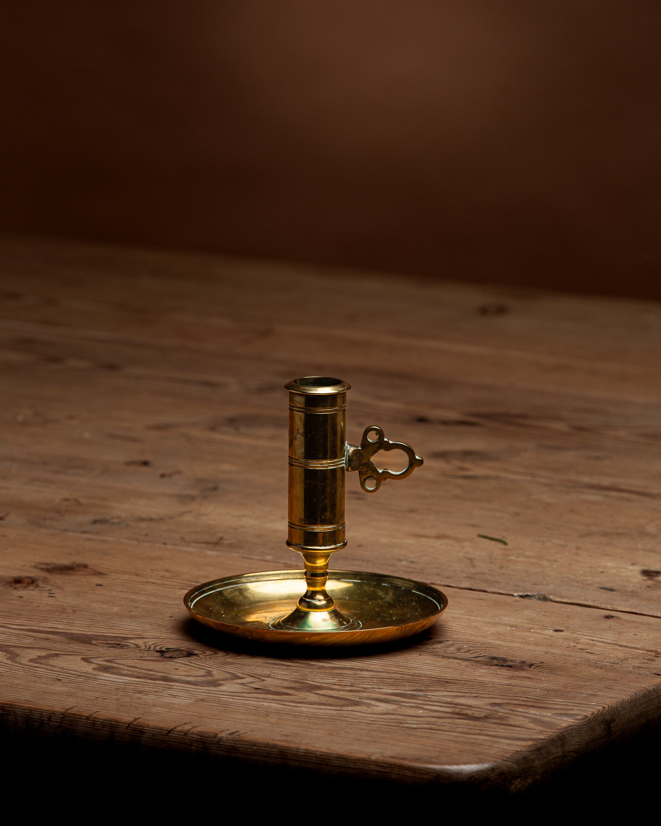 Messinglysestake #23