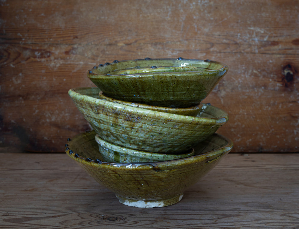 Tamegrout skål Str M - gul