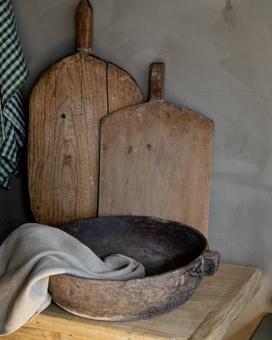 Stort vintage stenfat #2