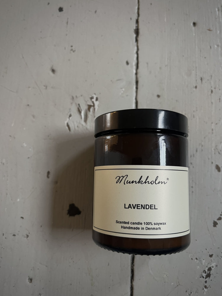 Munkholm soyavoks duftlys, Lavendel