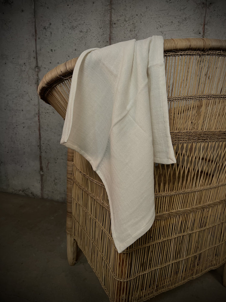 Tøyserviett 4 pk - Elfenben