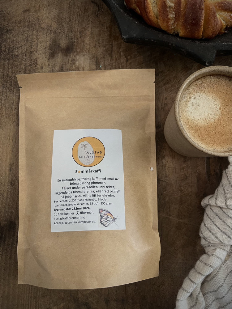 Sommerkaffe hele bønner