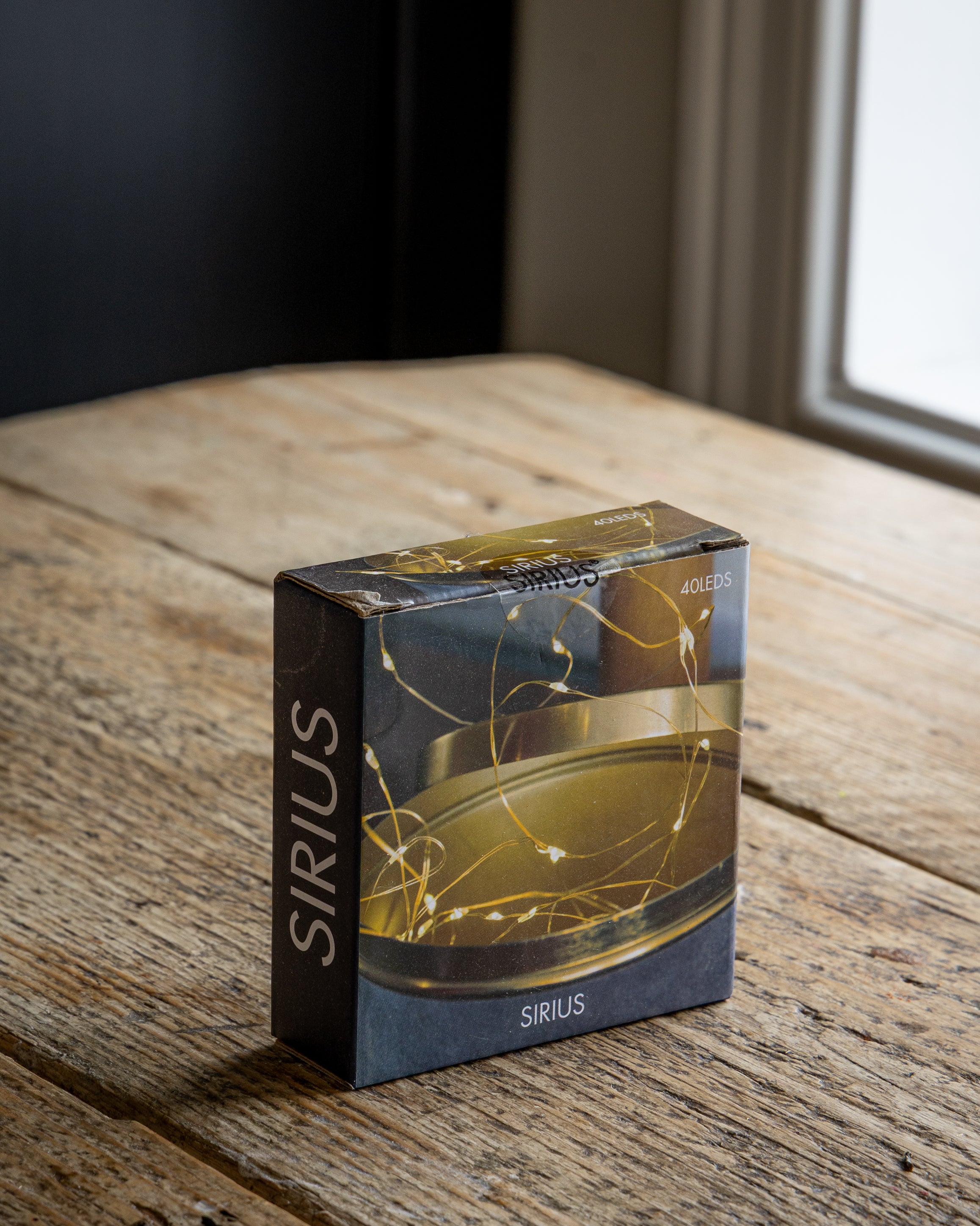 Sirius lyslenke i boks 