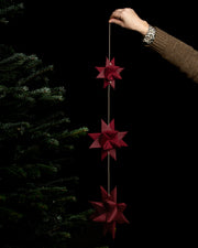 Snor - Bourdeaux rød