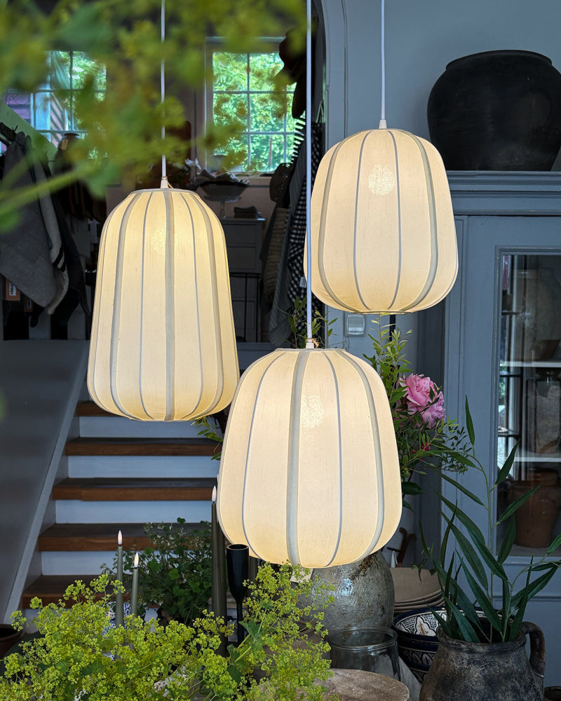 Taklampe i bomull fra Snowdrops Copenhagen