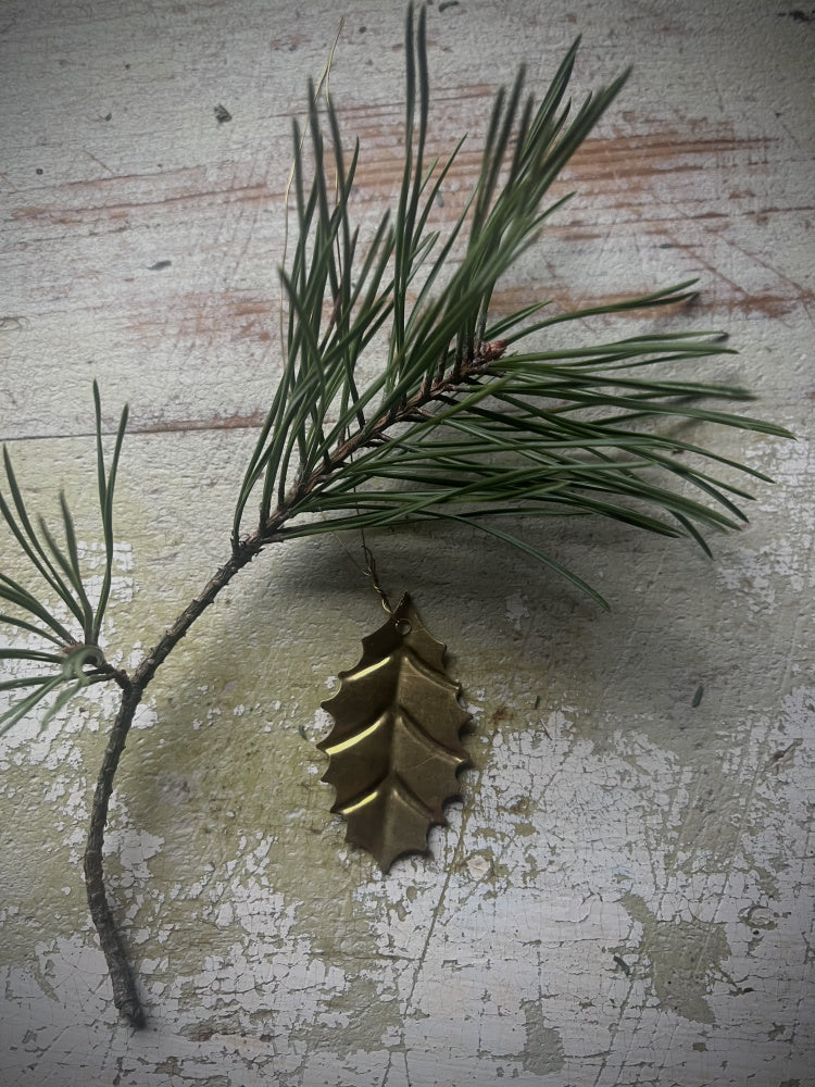 Blad ornament 10 stk pakn